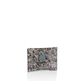 "Journal" Silver Wallet