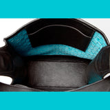 "Journal" Silver Vintage Tote